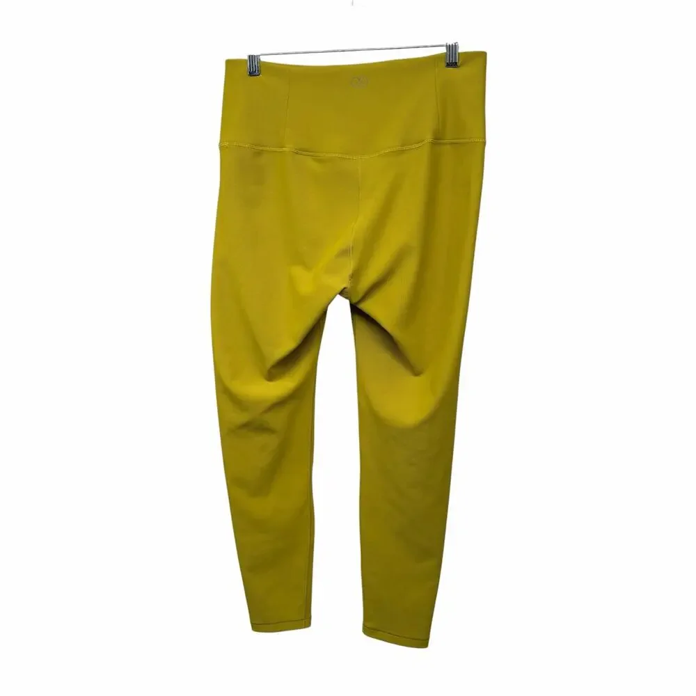 CALIA Essential Rib High Rise 7/8 Leggings Size Large